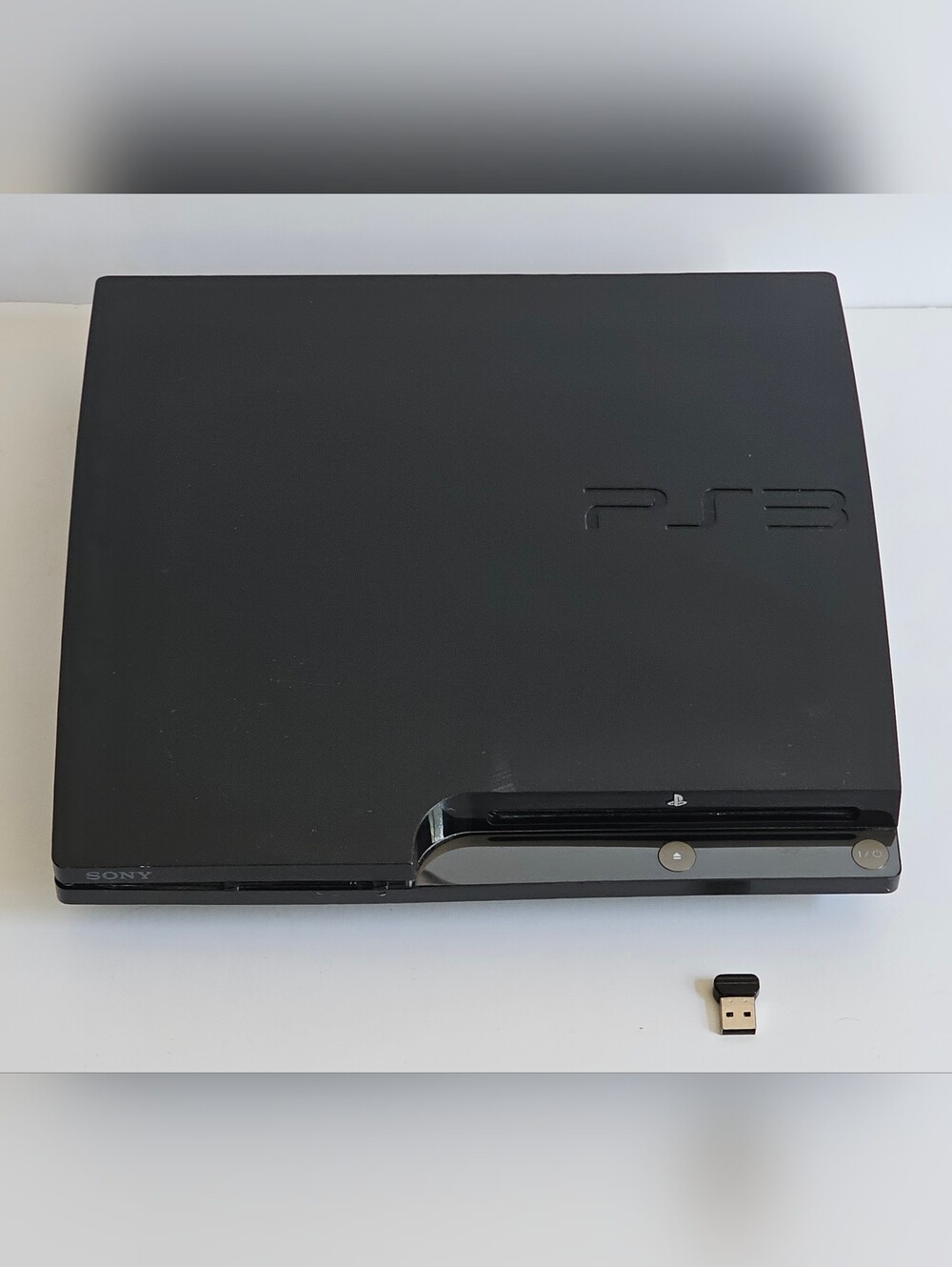PlayStation 3 Slim Console 120G CECH-2001A w/ USB Dongle (Untested)